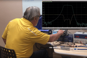 Vector Network Analyzer Measurement of S-Parameters in a Pulsed RF System