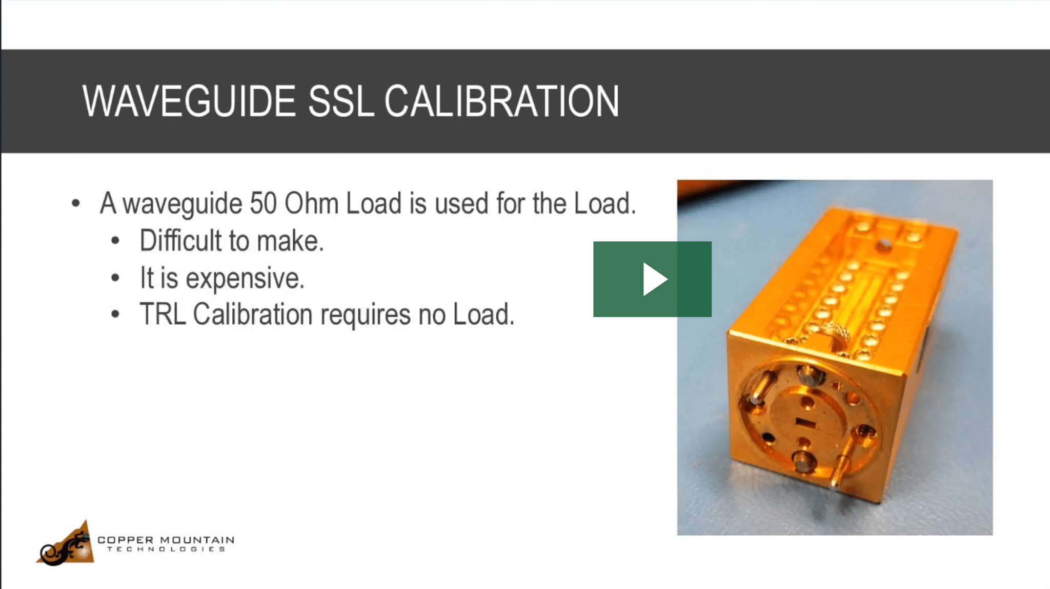 non-conventional vna calibration video